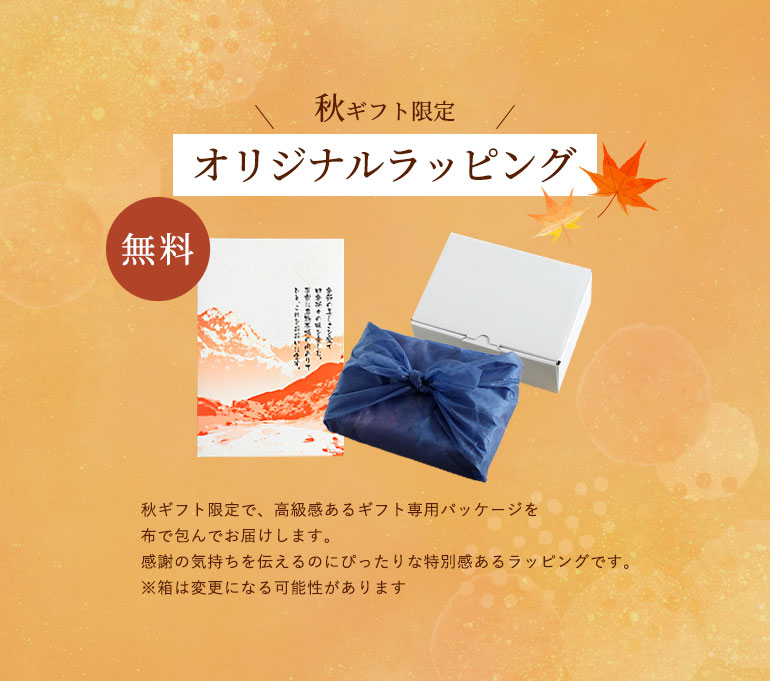 お中元ギフト限定　オリジナルラッピング